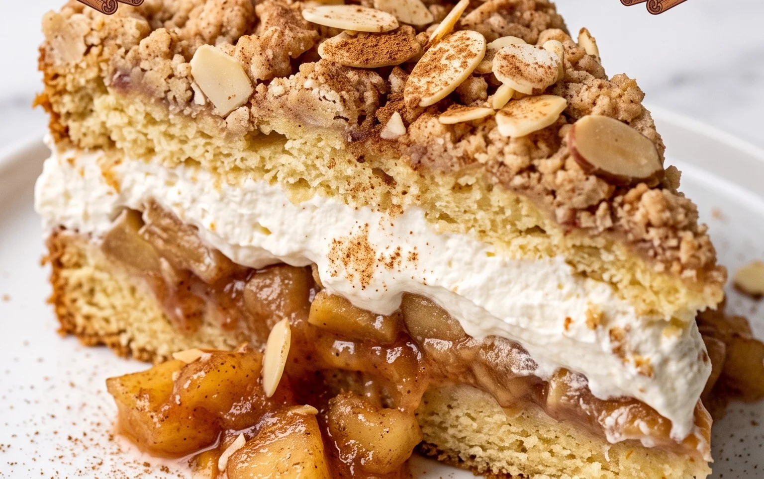 Apfel-Sahne-Torte