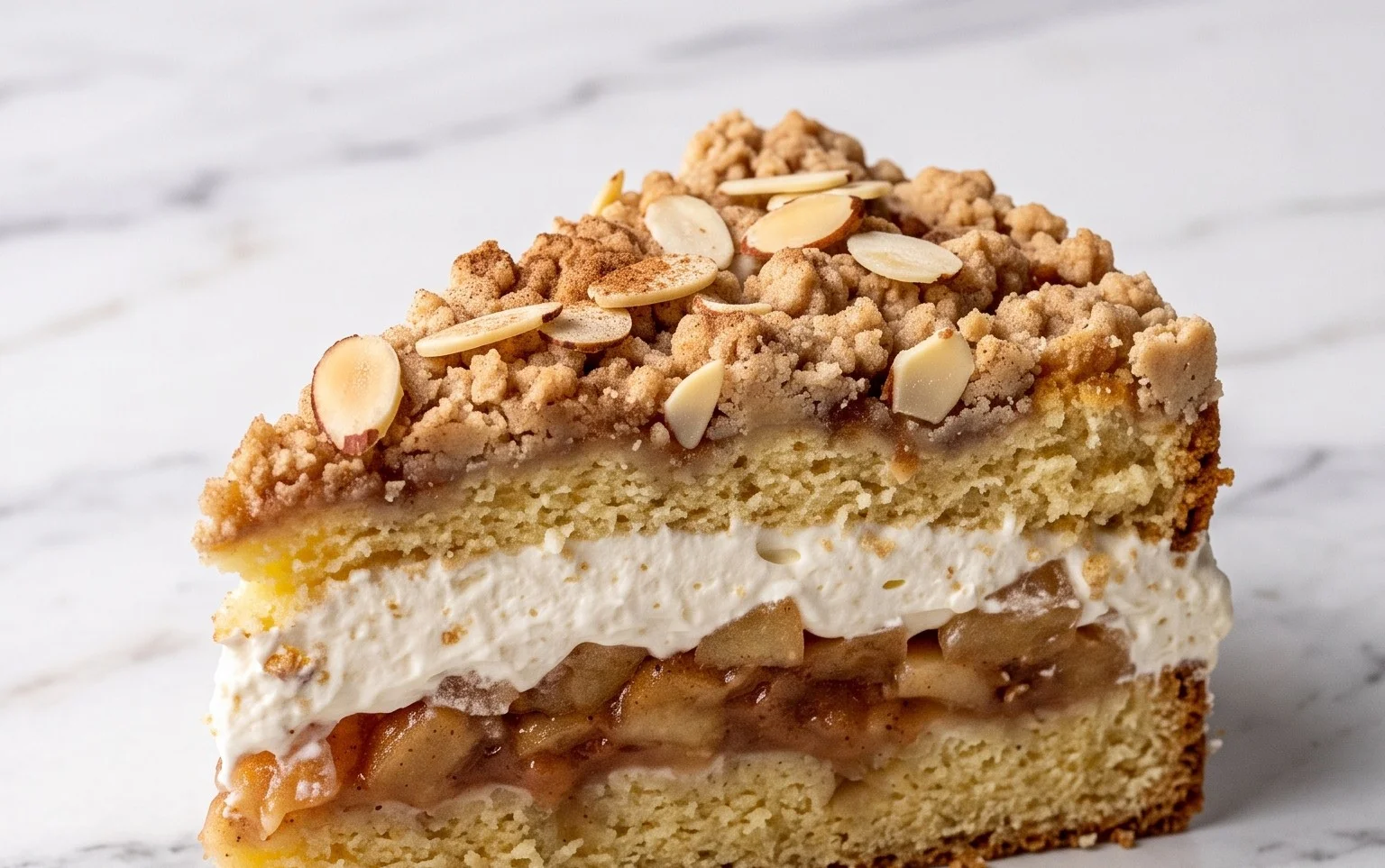 Saftige Apfel-Sahne-Torte: Cremig & Fruchtig
