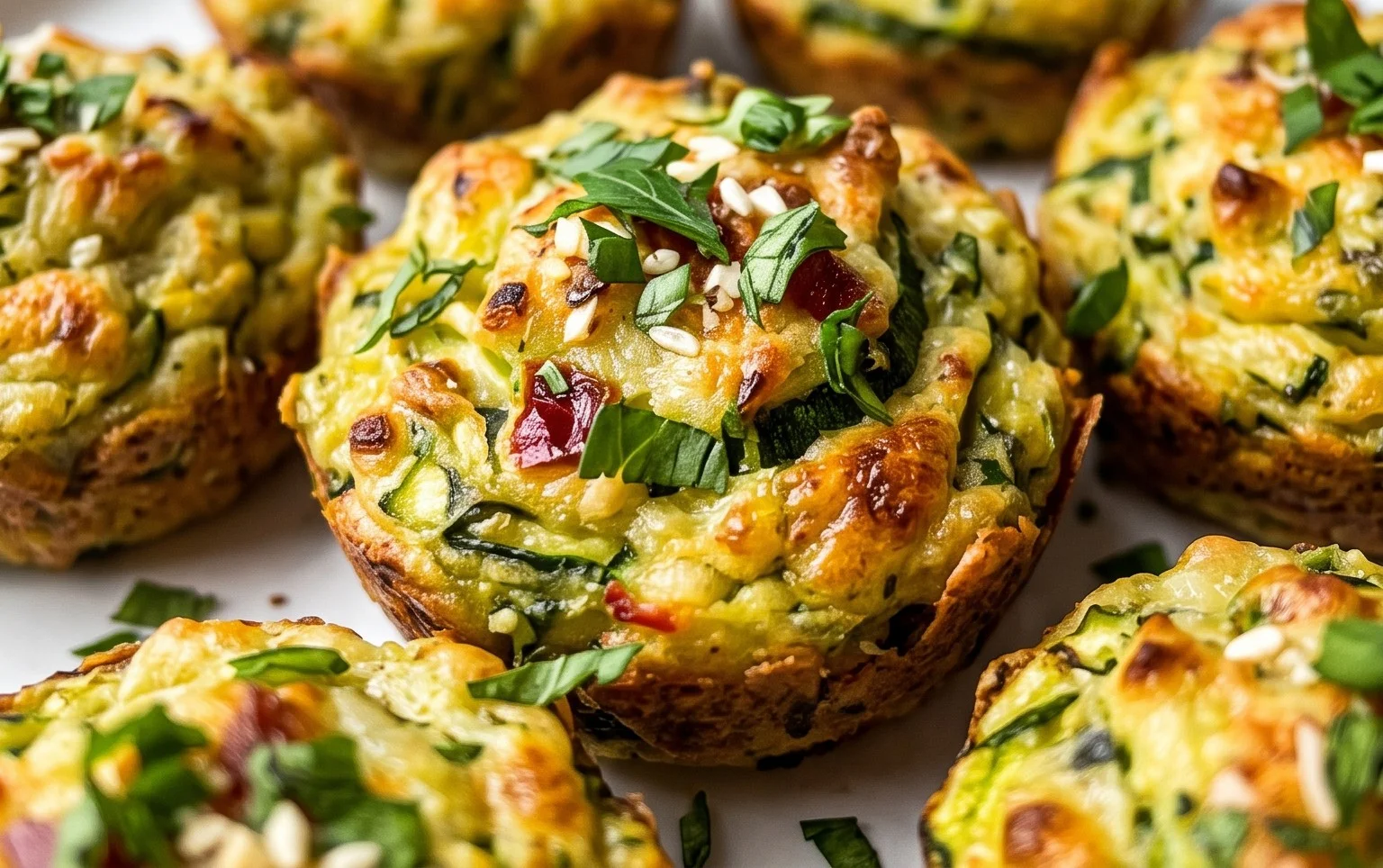 Zucchini Garlic Bites