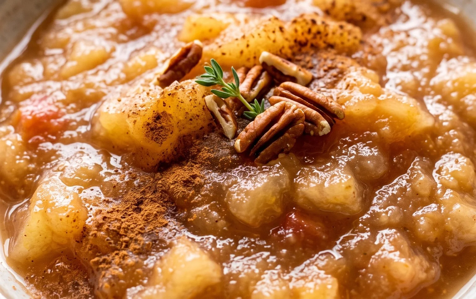 Slow Cooker Pear Applesauce